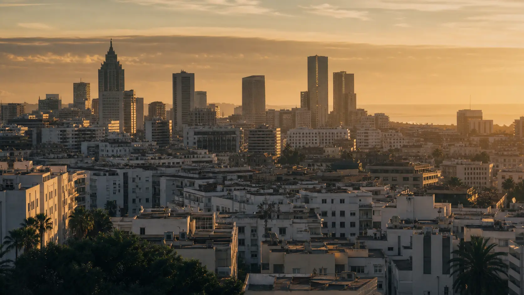 الدار البيضاء ومنظومتها الاقتصادية عند الغروب